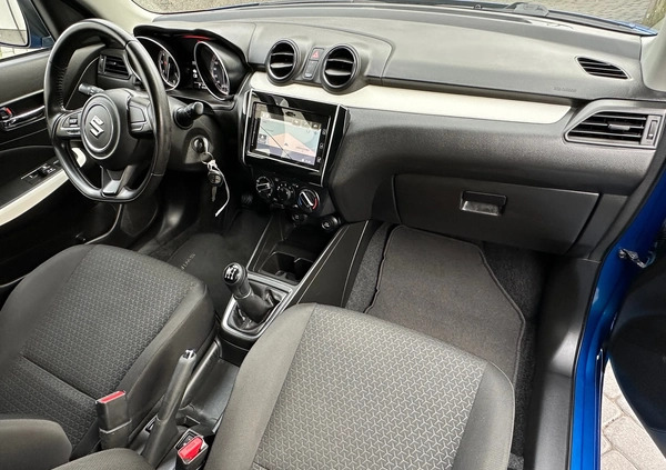 Suzuki Swift cena 49900 przebieg: 54200, rok produkcji 2020 z Bisztynek małe 704